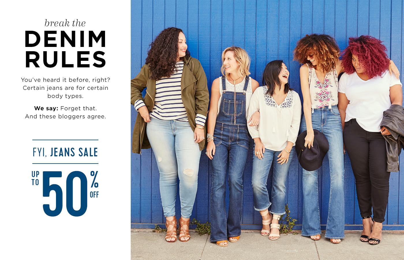 Old Navy Denim Campaign