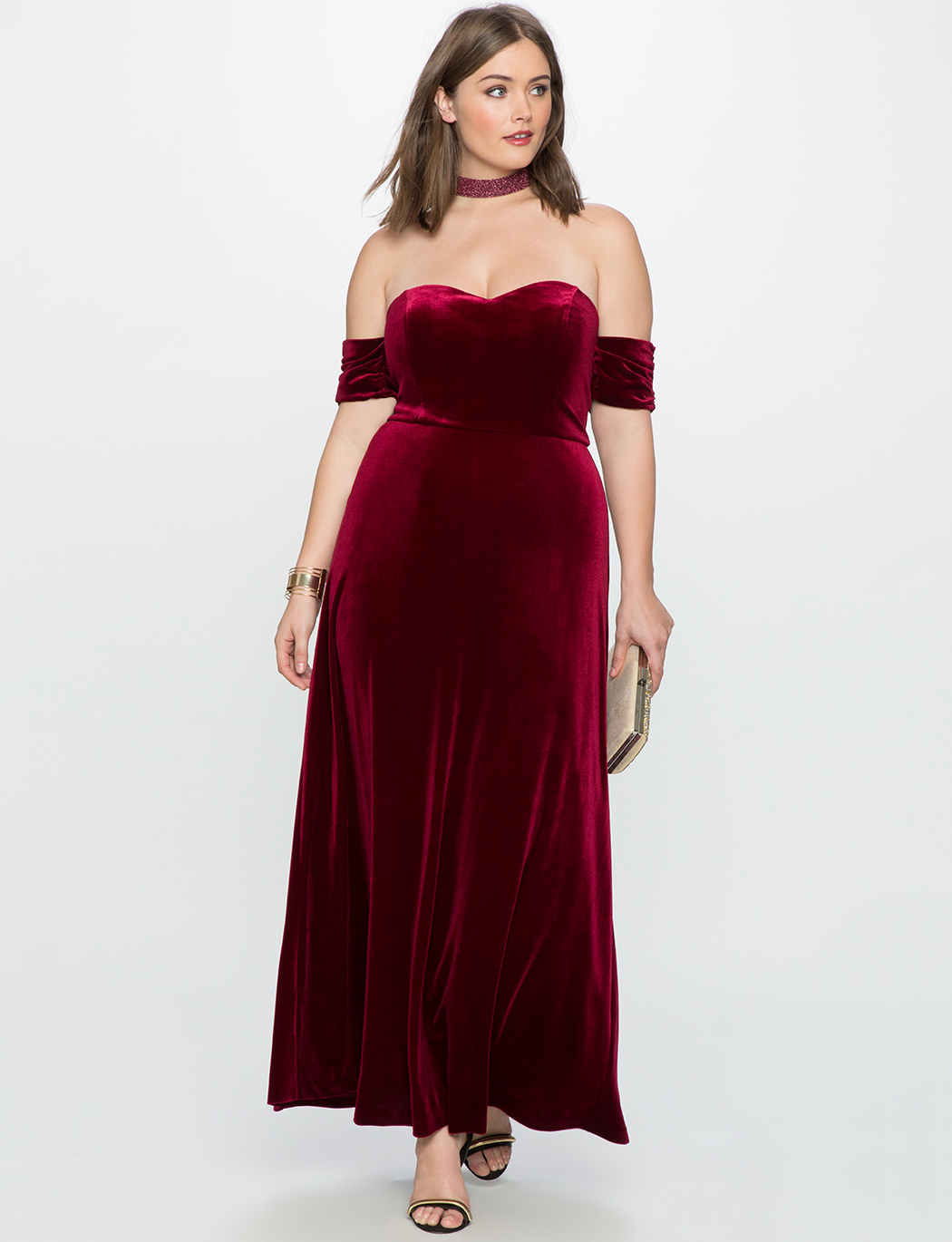 Plus Size Velvet Dresses