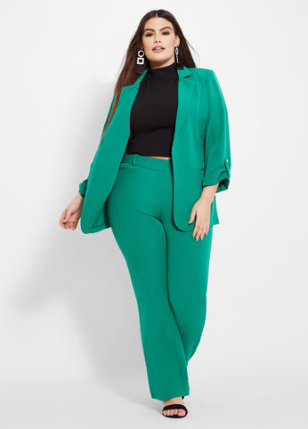 plus size winter work outfits