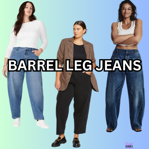 Yes, You Can Wear Barrel Leg Jeans If You’re Plus Size